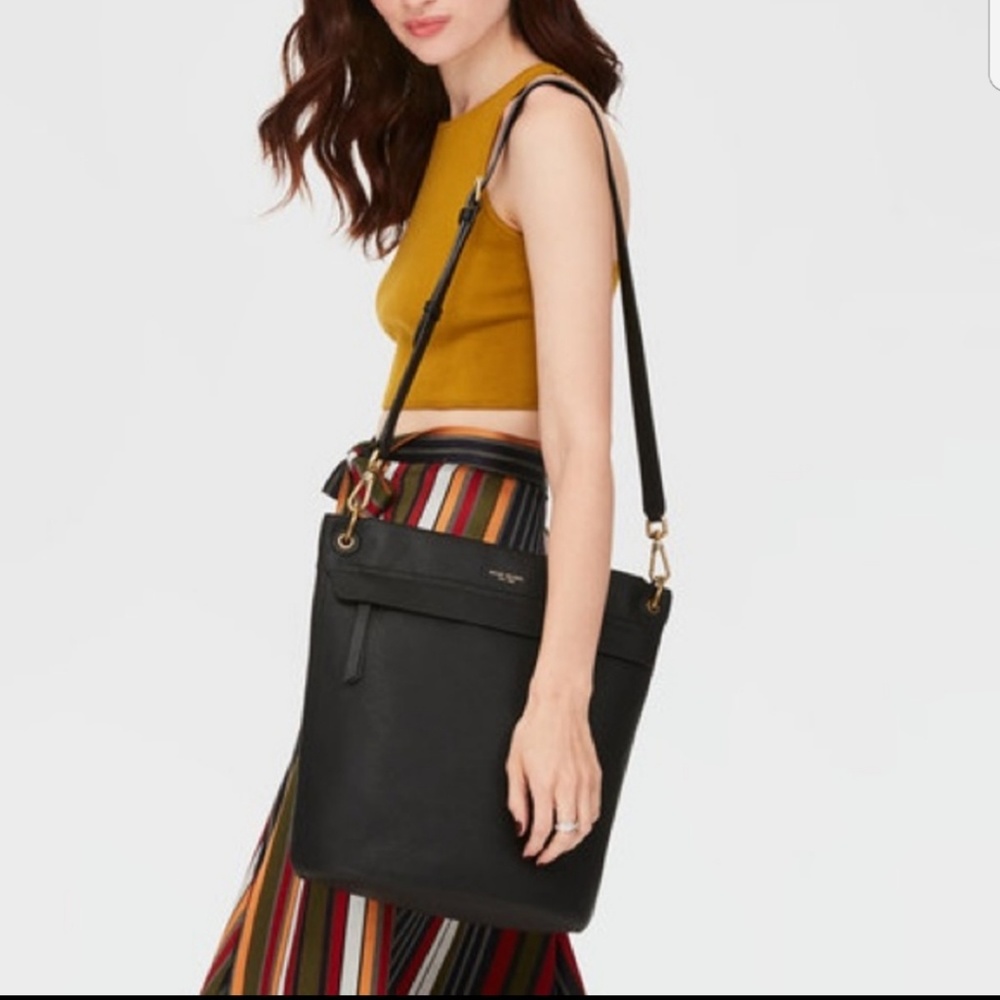 Henri Bendel Large Leather Shoulder Bag